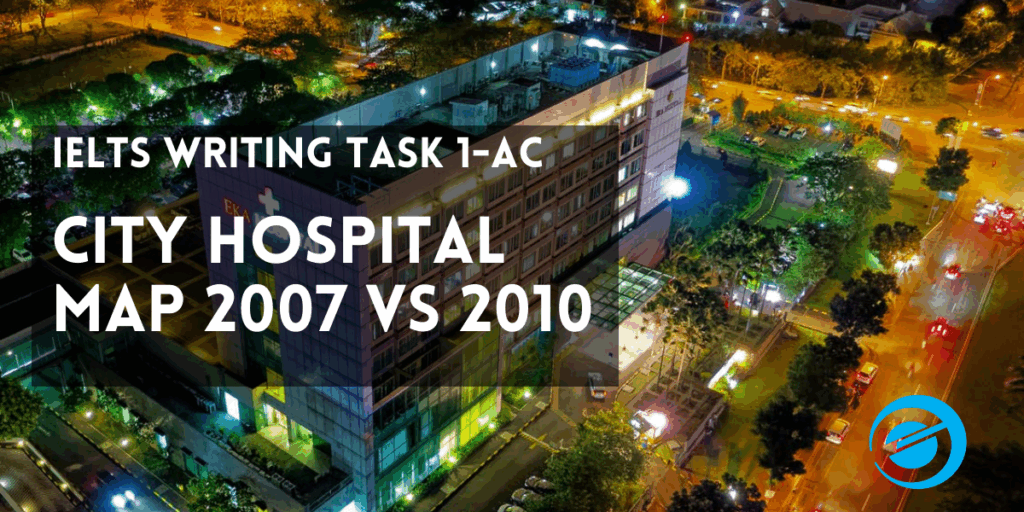IELTS Academic Writing Task 1: City Hospital